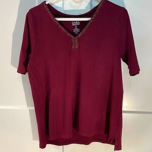 Croft & Barrow Short Sleeve Shirt. XL